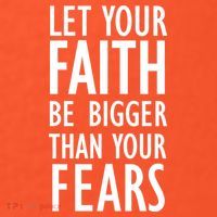 Let Your Faith Be Bigger Than Your Fears Visor thumb 3