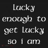 Lucky Enough To Get Lucky So I Am Apron thumb 3
