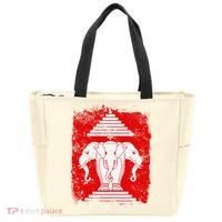 Laos Erawan Three Headed Elephant Kingdom of Laos Tote Bag thumb 0