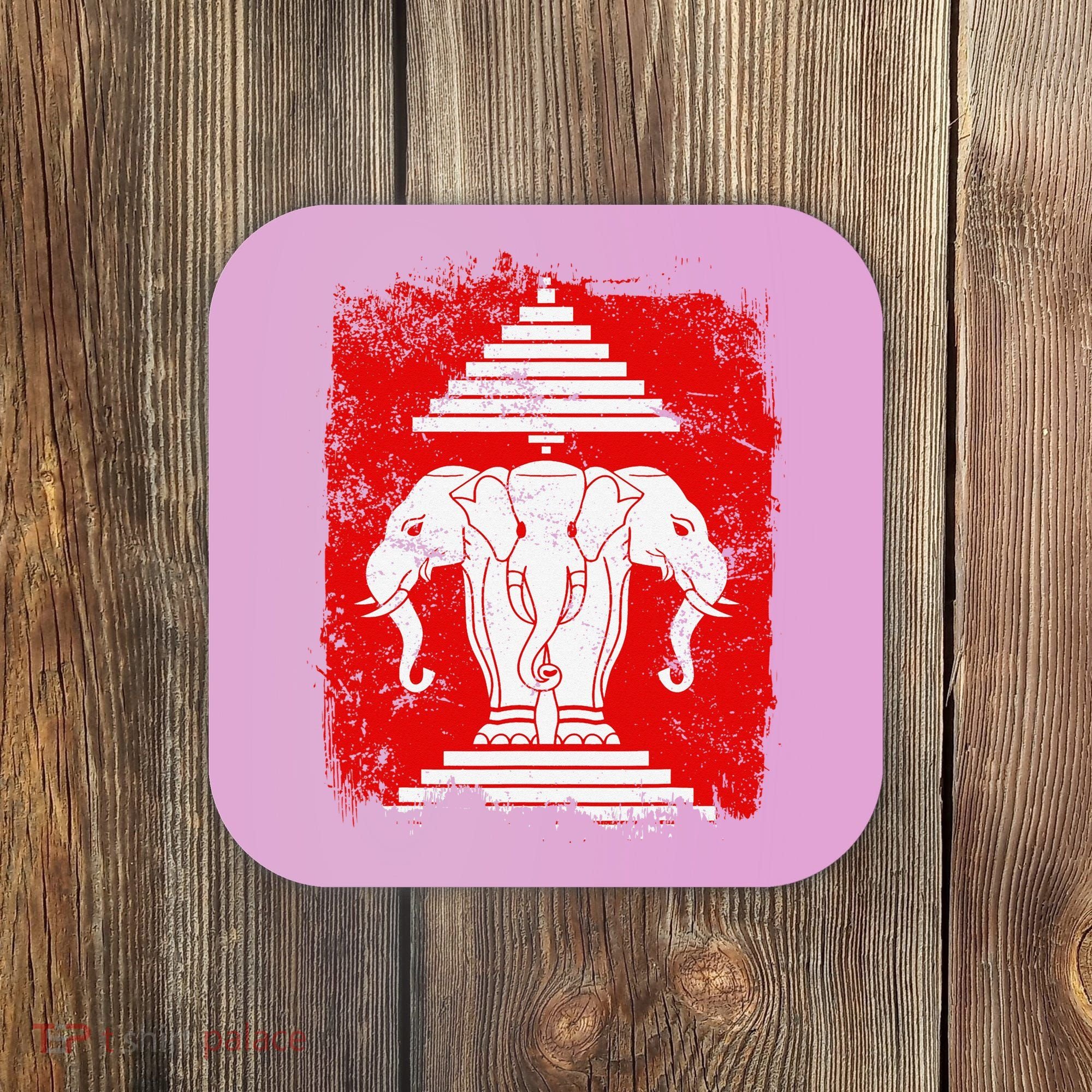 Laos Erawan Three Headed Elephant Kingdom of Laos Coaster