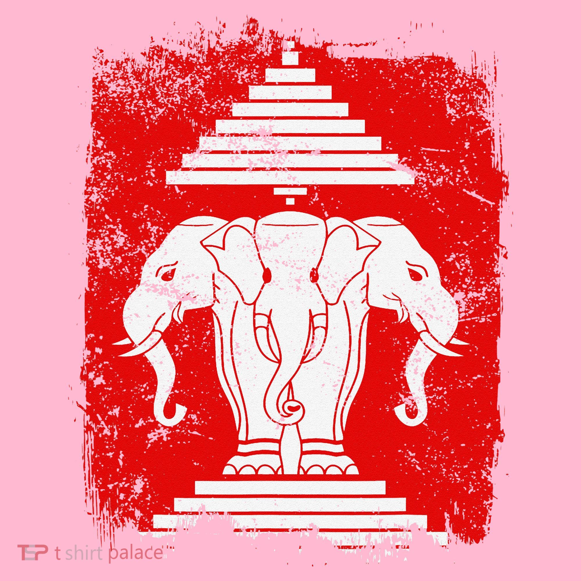 Laos Erawan Three Headed Elephant Kingdom of Laos Coaster