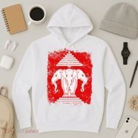 Laos Erawan Three Headed Elephant Kingdom of Laos Hoodie thumb 3