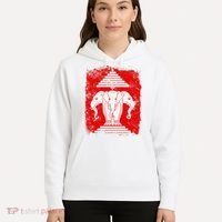 Laos Erawan Three Headed Elephant Kingdom of Laos Hoodie thumb 5