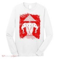 Laos Erawan Three Headed Elephant Kingdom of Laos Long Sleeve Shirt thumb 0