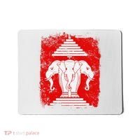 Laos Erawan Three Headed Elephant Kingdom of Laos Mousepad thumb 0
