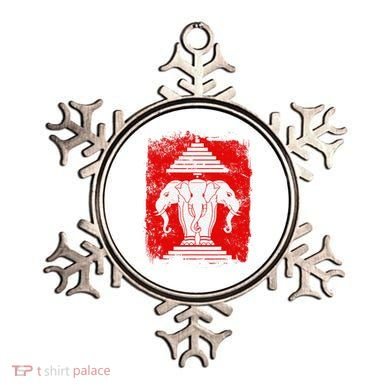 Laos Erawan Three Headed Elephant Kingdom of Laos Ornament