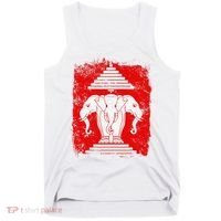 Laos Erawan Three Headed Elephant Kingdom of Laos Tank Top thumb 0