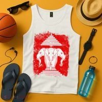 Laos Erawan Three Headed Elephant Kingdom of Laos Tank Top thumb 4