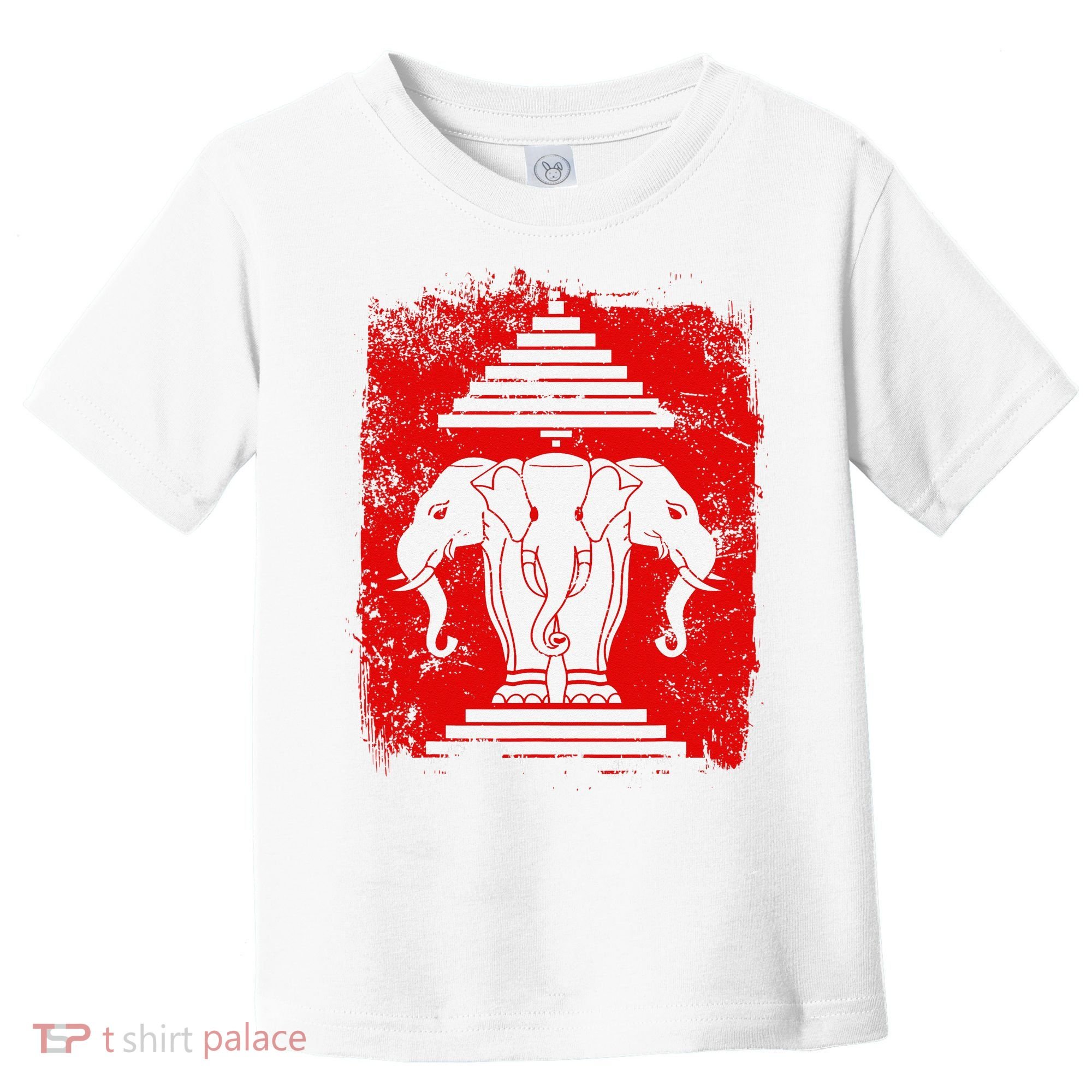 Laos Erawan Three Headed Elephant Kingdom of Laos Toddler T-Shirt