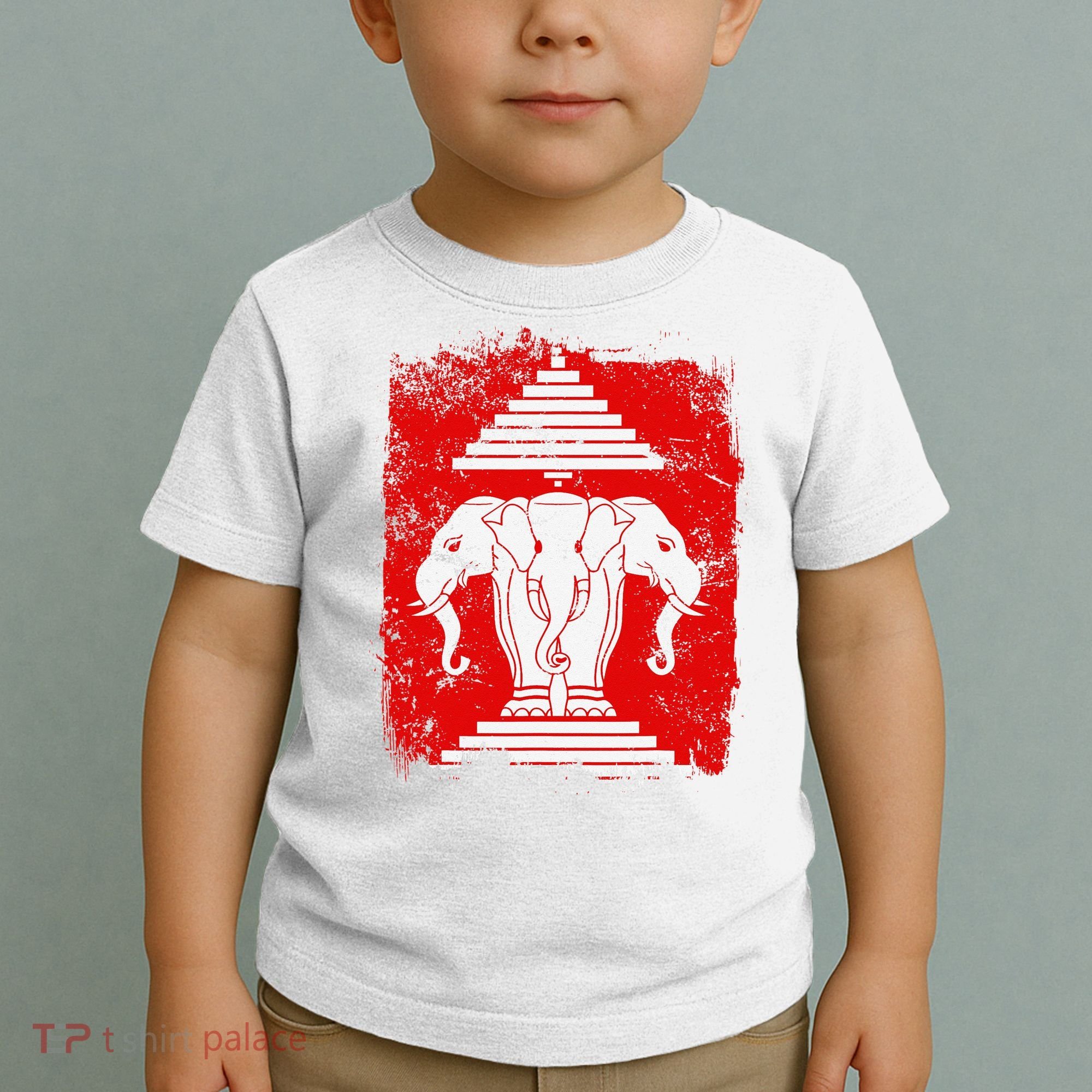 Laos Erawan Three Headed Elephant Kingdom of Laos Toddler T-Shirt