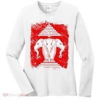 Laos Erawan Three Headed Elephant Kingdom of Laos Women's Long Sleeve Shirt thumb 0