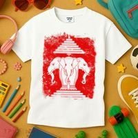 Laos Erawan Three Headed Elephant Kingdom of Laos Kids T-Shirt thumb 3