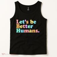 Let's Be Better Humans  Tank Top thumb 2