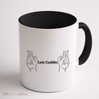 Let's Cuddle Coffee Mug thumb 1