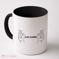 Let's Cuddle Coffee Mug thumb 0