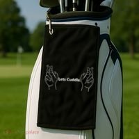 Let's Cuddle Golf Towel thumb 2