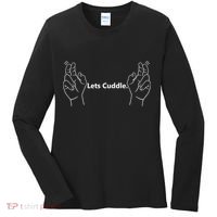 Let's Cuddle Women's Long Sleeve Shirt thumb 0
