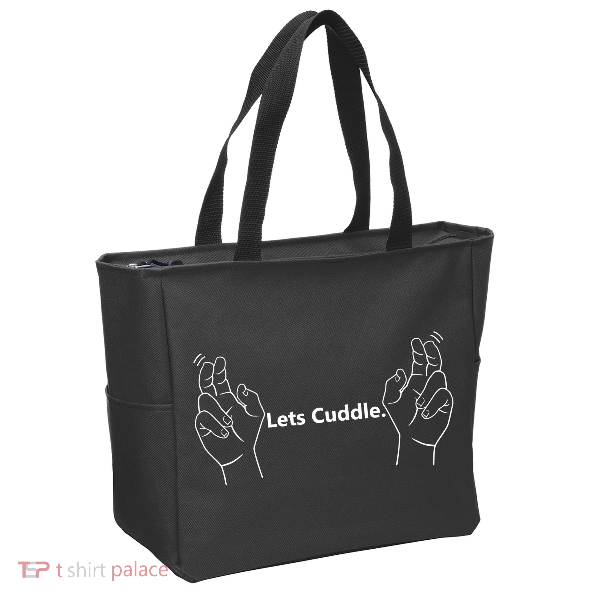 Let's Cuddle Tote Bag