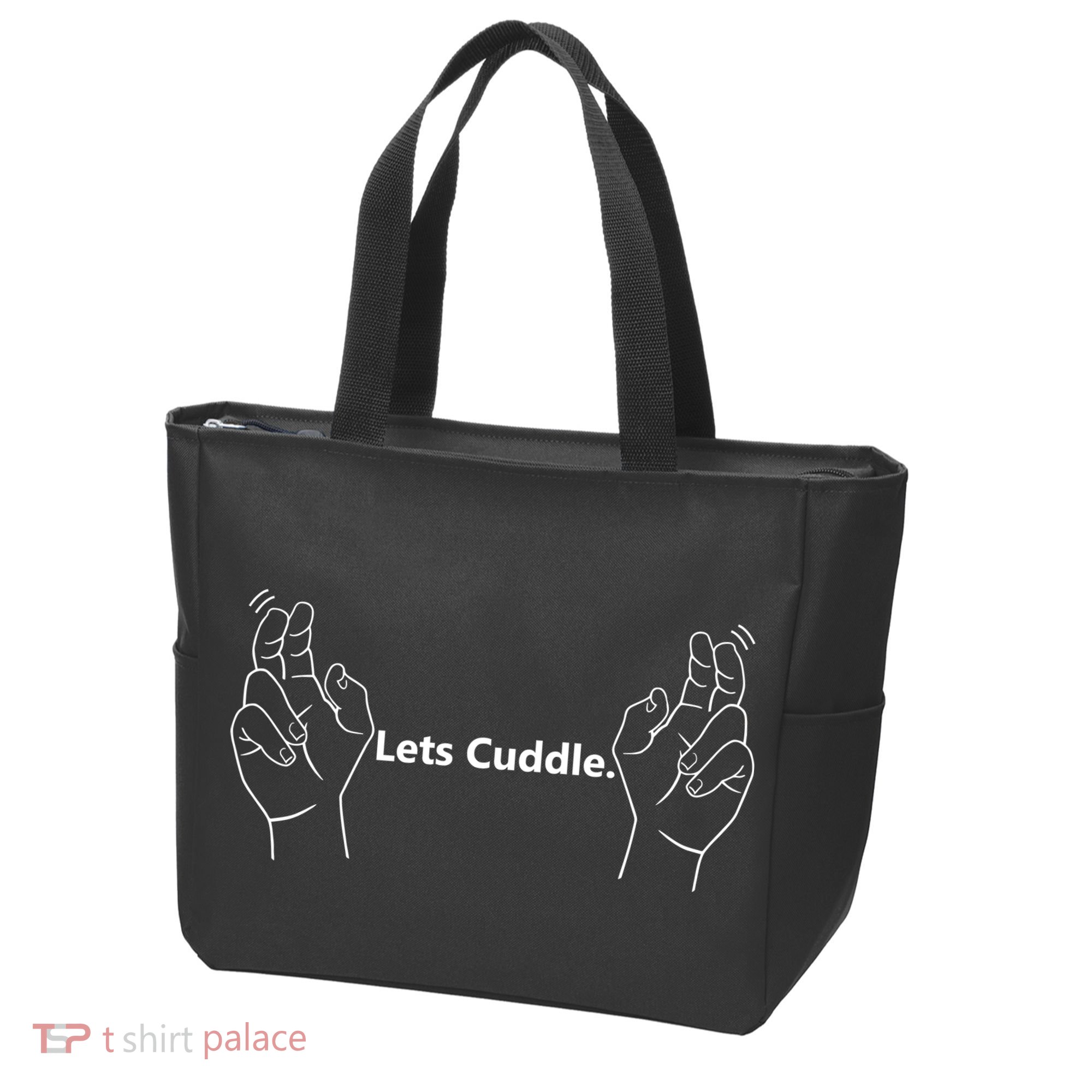 Let's Cuddle Tote Bag