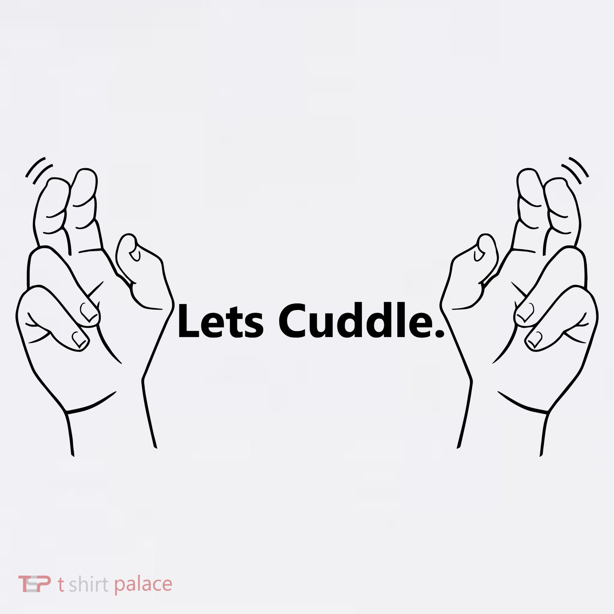 Let's Cuddle Comfort Colors Garment-Dyed Hooded Sweatshirt