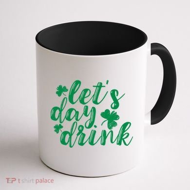 Let's Day Drink Coffee Mug back