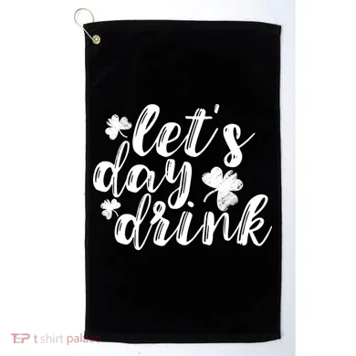 Let's Day Drink Golf Towel