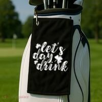Let's Day Drink Golf Towel thumb 2