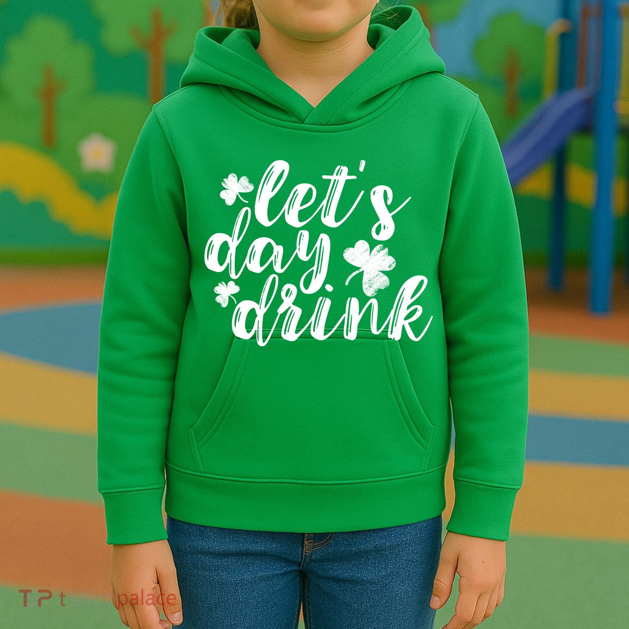 Let's Day Drink Kids Hoodie