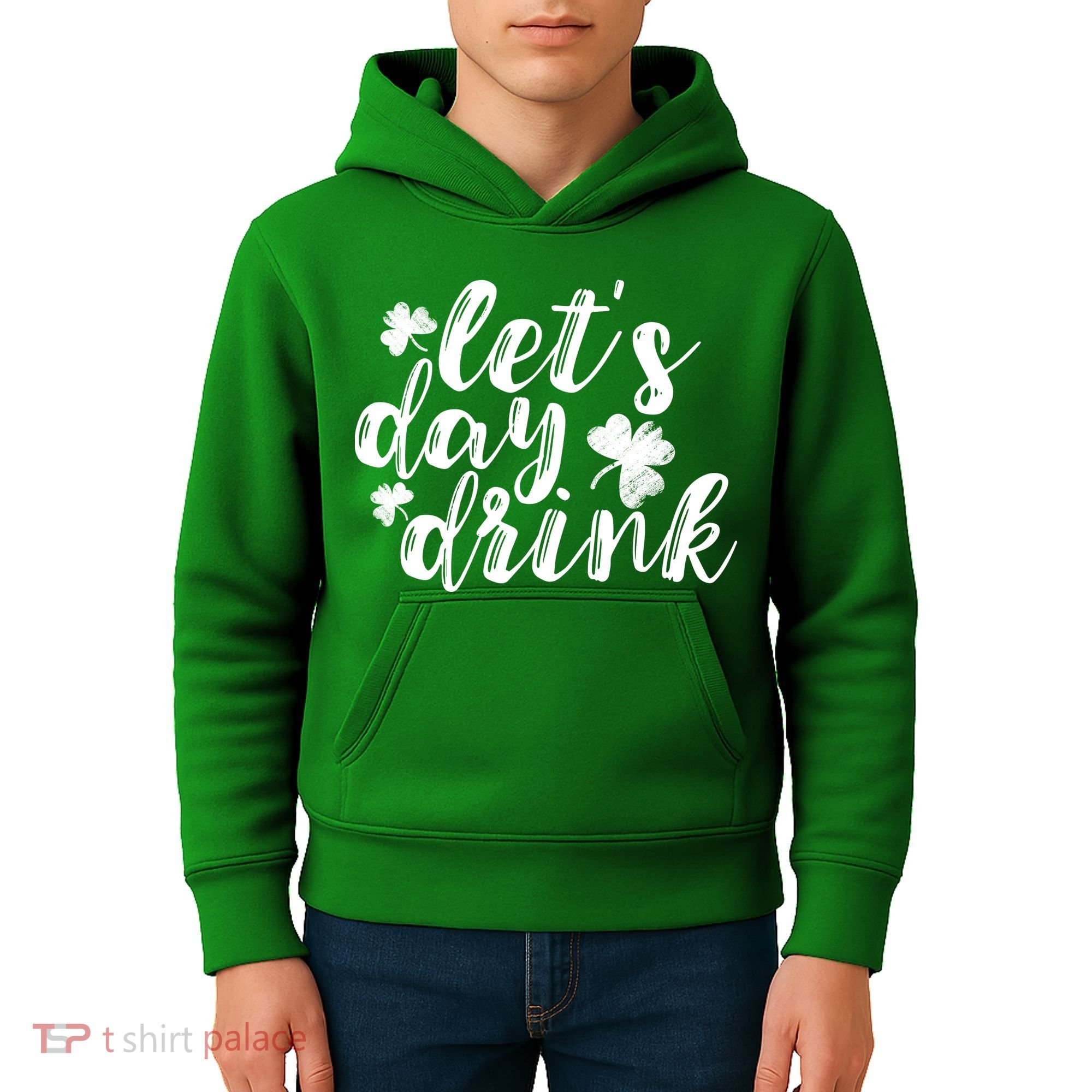 Let's Day Drink Kids Hoodie