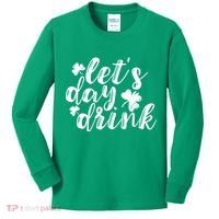 Let's Day Drink Kids Long Sleeve Shirt thumb 0