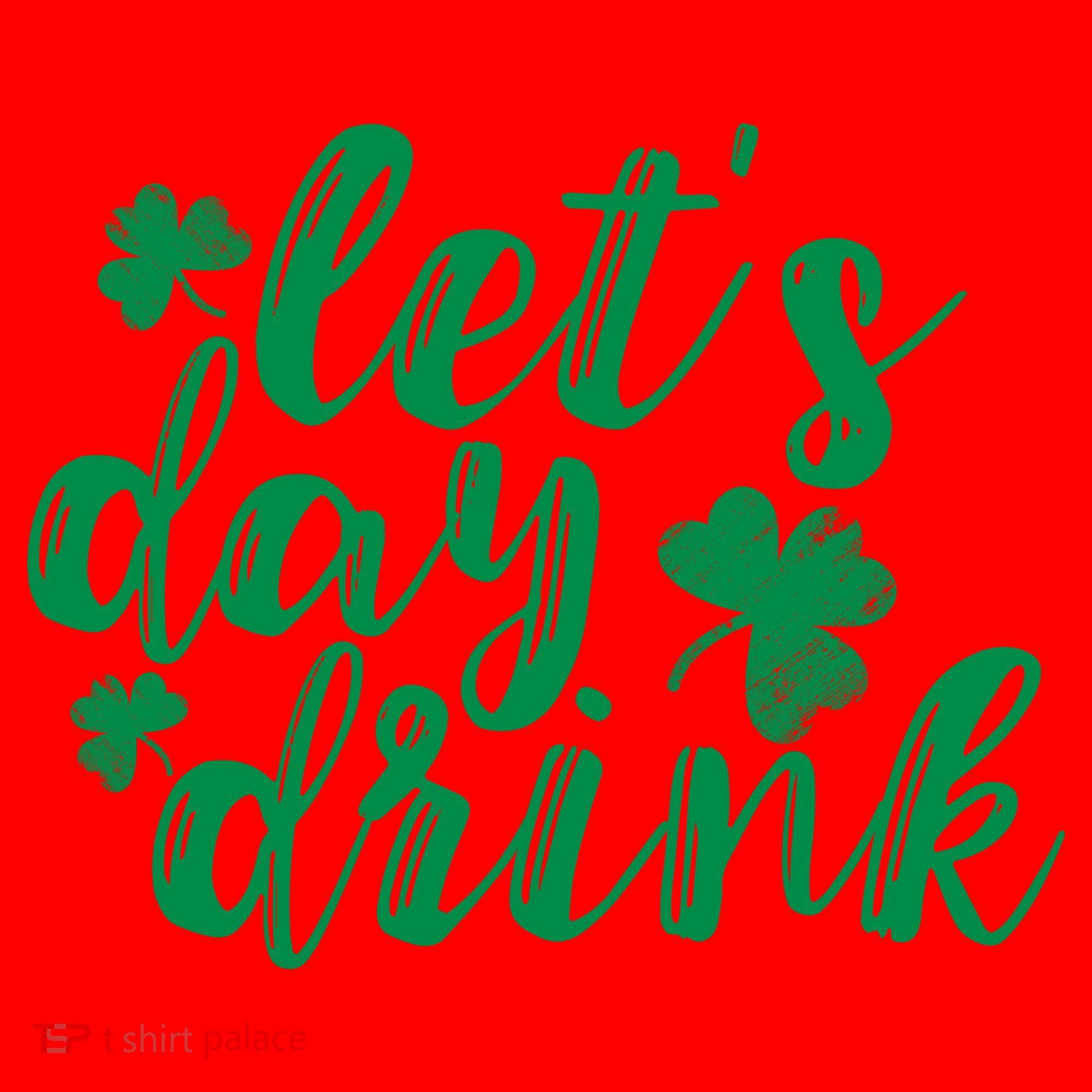 Let's Day Drink Santa Hat