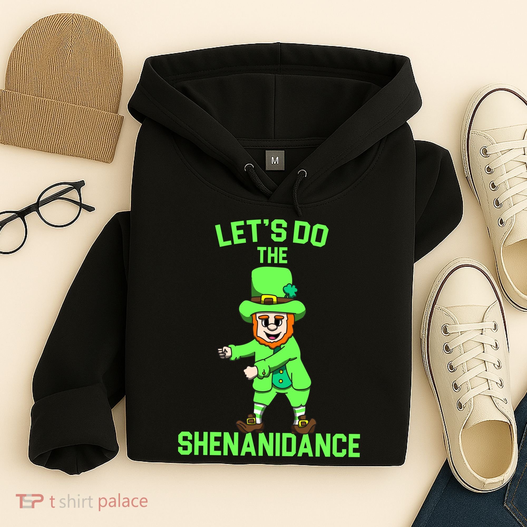 Let's Do The Shenanidance Funny St. Pattys Day Hoodie