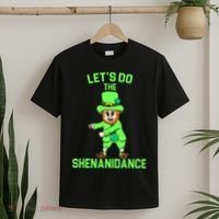 Let's Do The Shenanidance Funny St. Pattys Day T-Shirt thumb 2