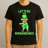 Let's Do The Shenanidance Funny St. Pattys Day T-Shirt thumb 3