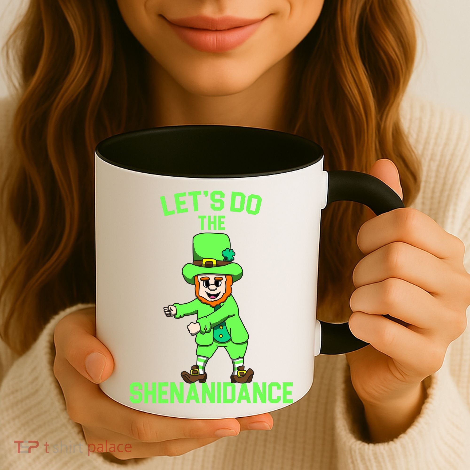 Let's Do The Shenanidance Funny St. Pattys Day Coffee Mug