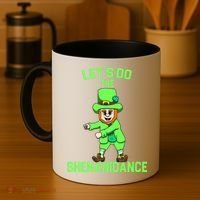 Let's Do The Shenanidance Funny St. Pattys Day Coffee Mug thumb 4