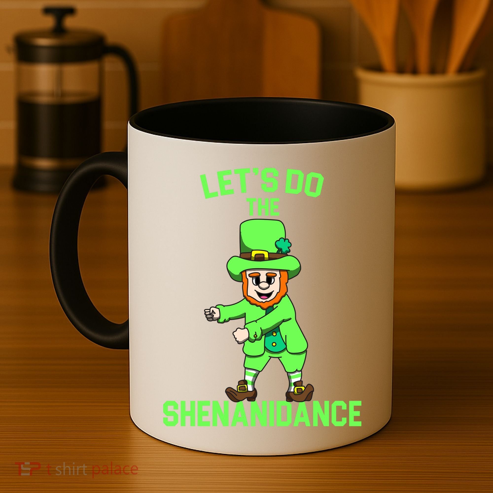 Let's Do The Shenanidance Funny St. Pattys Day Coffee Mug