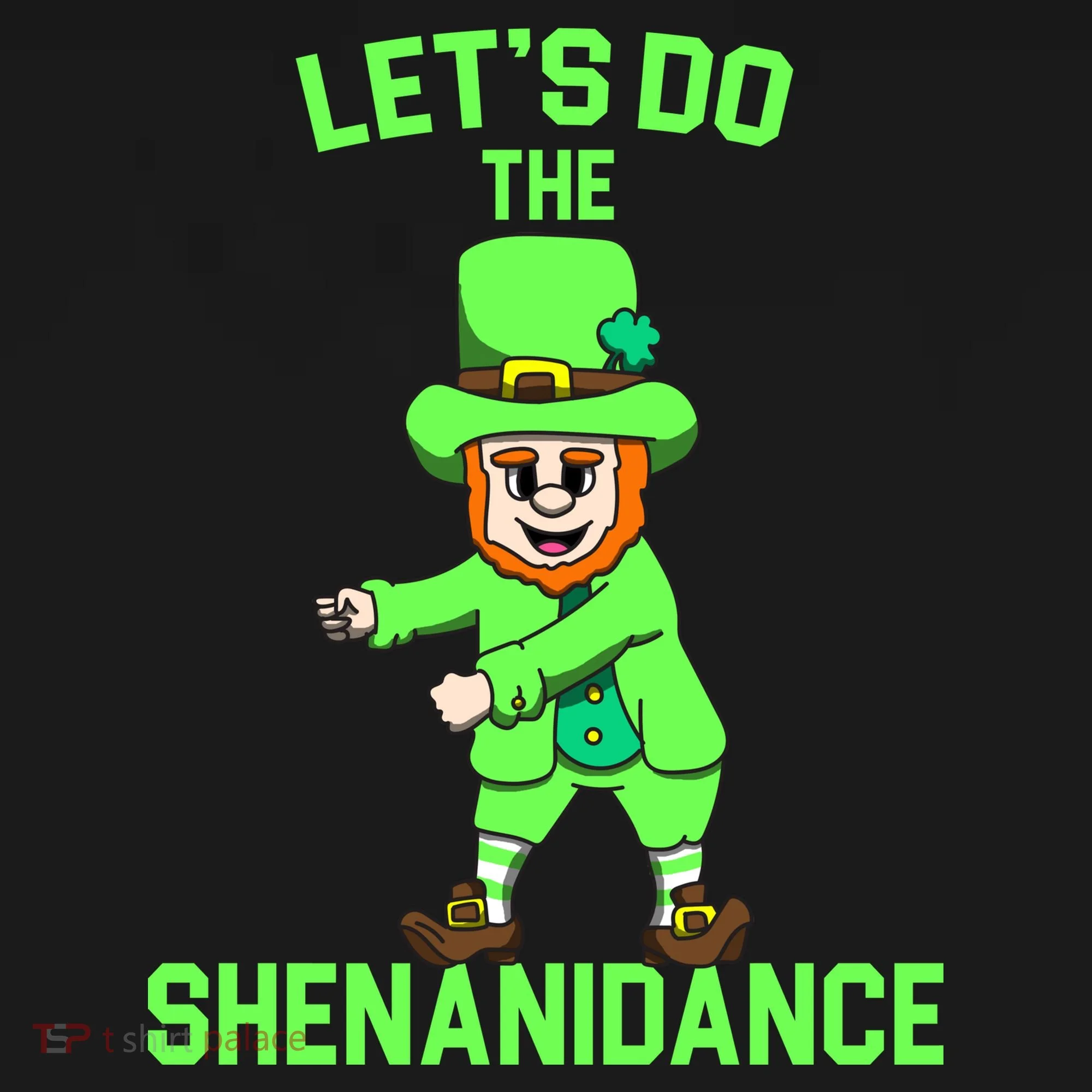 Let's Do The Shenanidance Funny St. Pattys Day Coaster