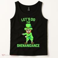 Let's Do The Shenanidance Funny St. Pattys Day Tank Top thumb 2