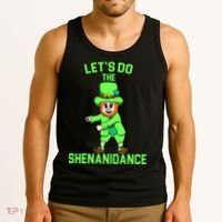 Let's Do The Shenanidance Funny St. Pattys Day Tank Top thumb 3