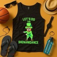 Let's Do The Shenanidance Funny St. Pattys Day Tank Top thumb 4