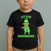 Let's Do The Shenanidance Funny St. Pattys Day Toddler T-Shirt thumb 2