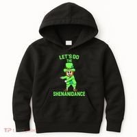 Let's Do The Shenanidance Funny St. Pattys Day Kids Hoodie thumb 0