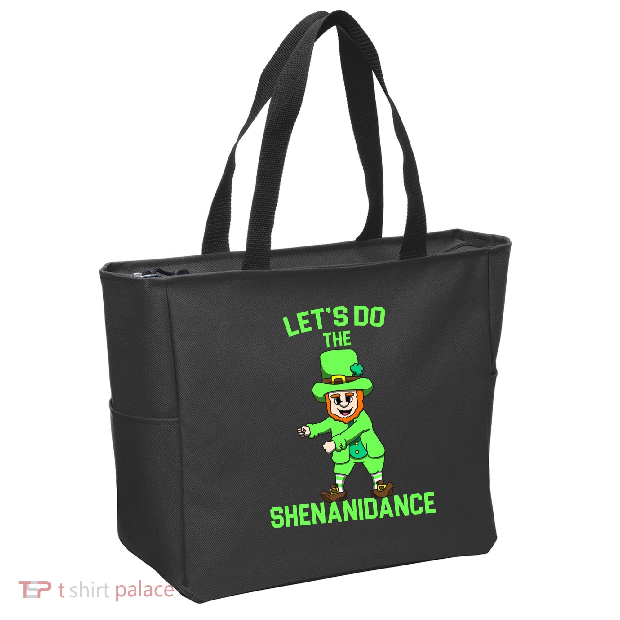 Let's Do The Shenanidance Funny St. Pattys Day Tote Bag