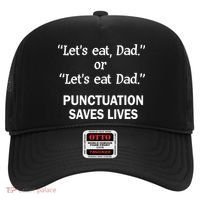 Let's Eat Dad Punctuation Saves Lives Hat thumb 0