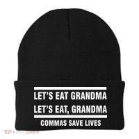 Let's Eat Grandma Commas Save Lives Beanie thumb 0