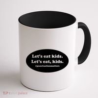 Let's Eat Kids Punctuation Matter Coffee Mug thumb 1