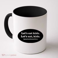 Let's Eat Kids Punctuation Matter Coffee Mug thumb 0