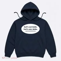 Let's Eat Kids Punctuation Matter Hoodie thumb 0