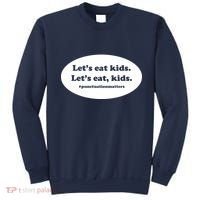 Let's Eat Kids Punctuation Matter Sweatshirt thumb 0